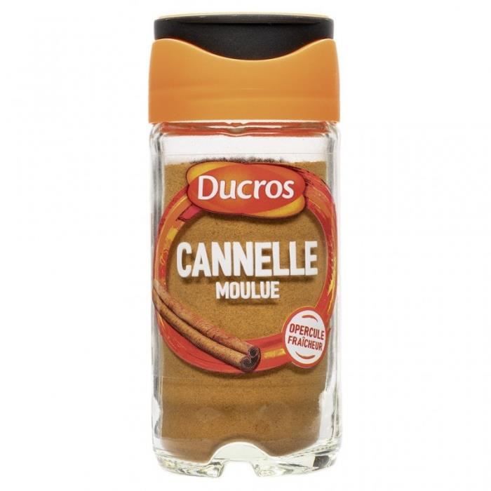 Ducros Cannelle Moulue avec Opercule Fraîcheur 18g (lot de 3)