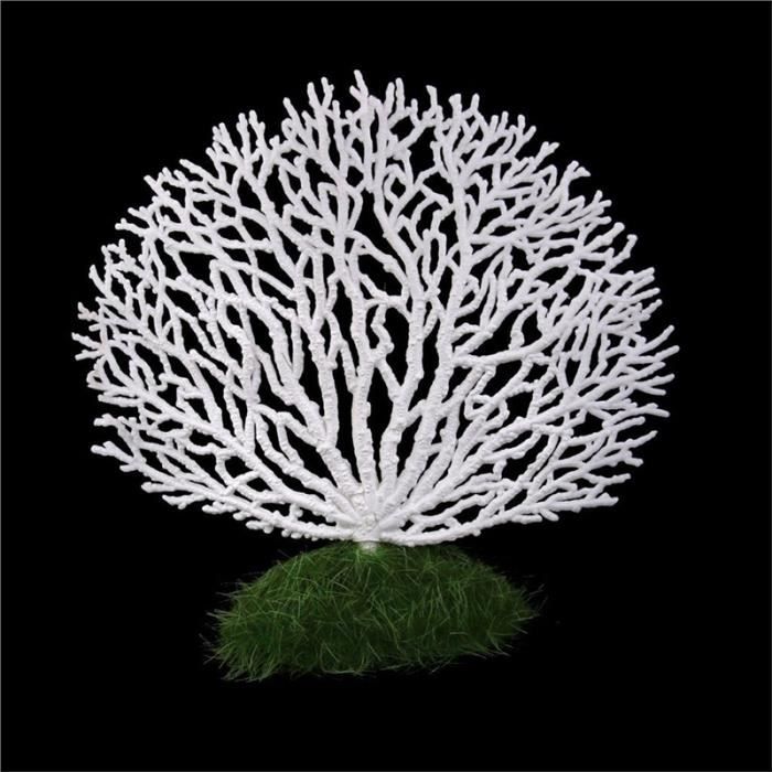 Décoration Pour Aquarium(Blanc)