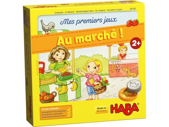 HABA - Mes premiers jeux – Au marché ! - Version Française