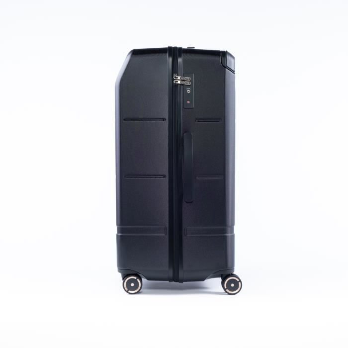 KABUTO Valise soute TRUNK 95 Litres : 4 Roues I 72x 36 x 37 cm I Intérieur modulable, Empreintes digitales, Garantie à Vie