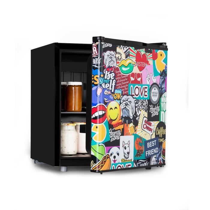 Klarstein Cool vibe 48+ - mini réfrigérateur 48 litres, freezer, 42 db - noir