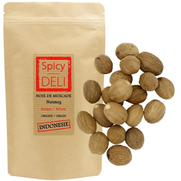 Noix de Muscade EXCELLENTES - 22 noix pour environ 100gr -