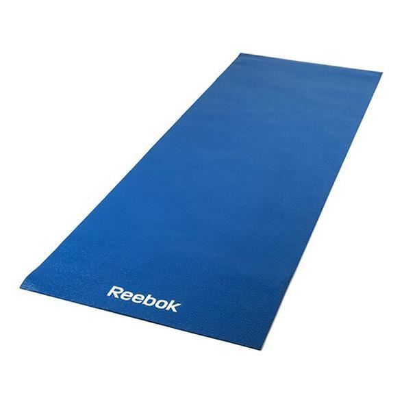 Tapis de yoga Reebok 4 mm bleu