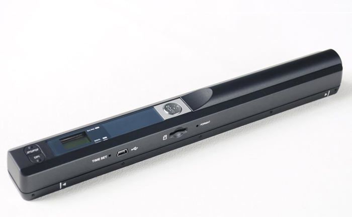 Scanner De Documents Portable A4 - Jusqu'à 1050 DPI - Carte SD 16 Go Incluse - Batterie Intégrée - Pour Numériser Sans Ordinateur
