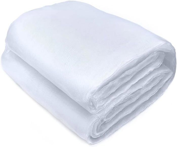 Filet De Protection Jardin 4x5 M - Maille Fine Anti-Insectes Et Oiseaux - PE Résistant UV - Pour Légumes, Fruits, Fleurs