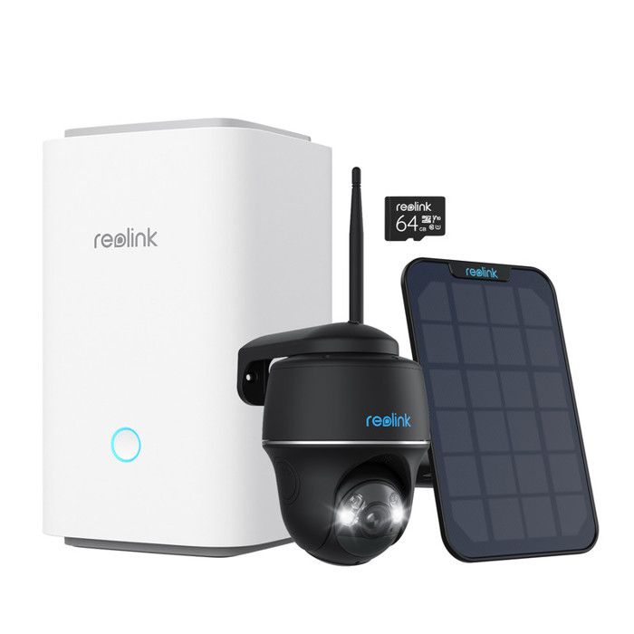 Reolink Home Hub avec Argus PT Ultra+Panneau Solair Système de sécurité 4K PT sans fil avec caméras Wi Fi autonomes - vue 2