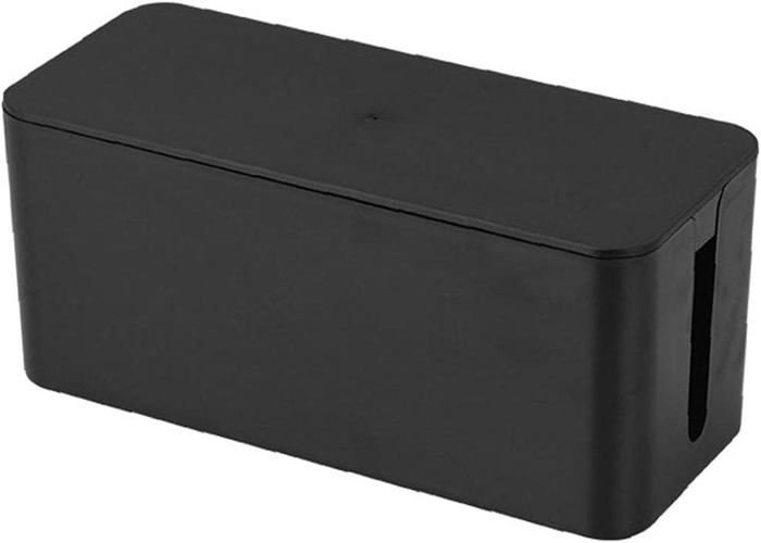 Boîte De Rangement Pour Câbles - 31x13.5x12.5 Cm - Cache Multiprise Et Fils - ABS - Avec Aérations - 1