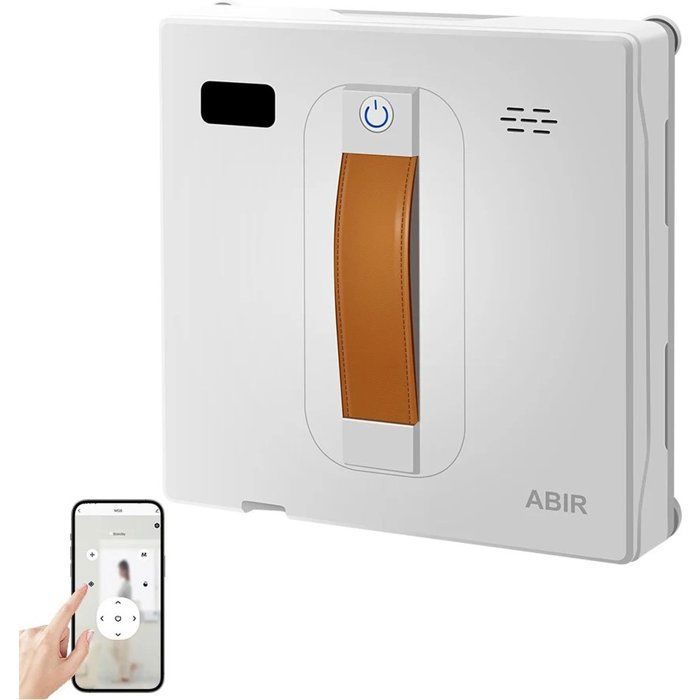 Robot Lave-Vitres Intelligent – Double Pulvérisation 4 Modes de Nettoyage Contrôle via App et Télécommande