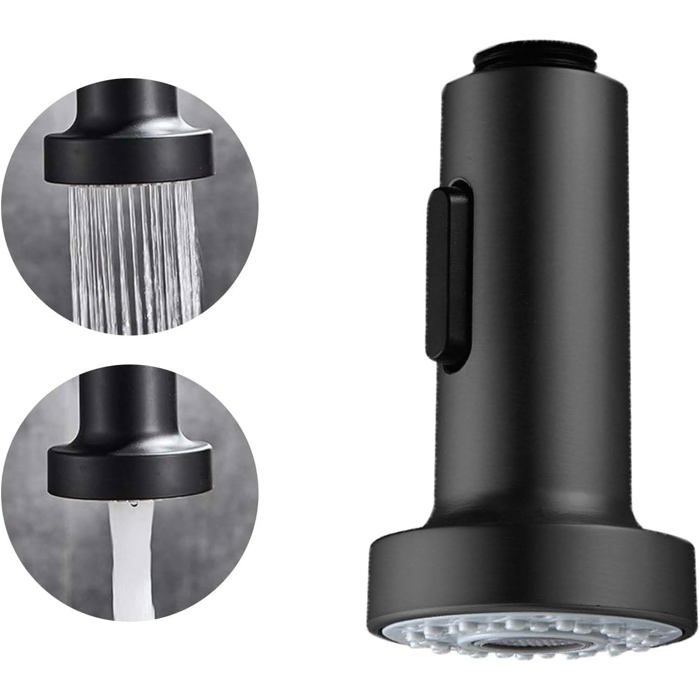 Robinet Cuisine Douchette Embout Robinet Robinet Cuisine Rabattable Douchette Adaptable Sur Robinet (A-Noir)