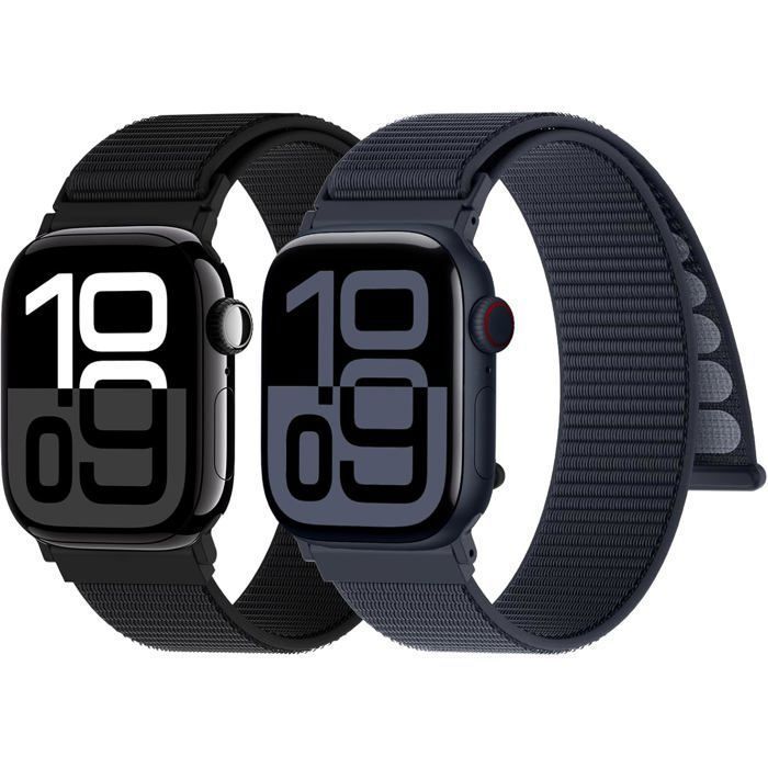 BRACELET POUR MONTRE CONNECTEE - Fleuve - Bracelet sport nylon