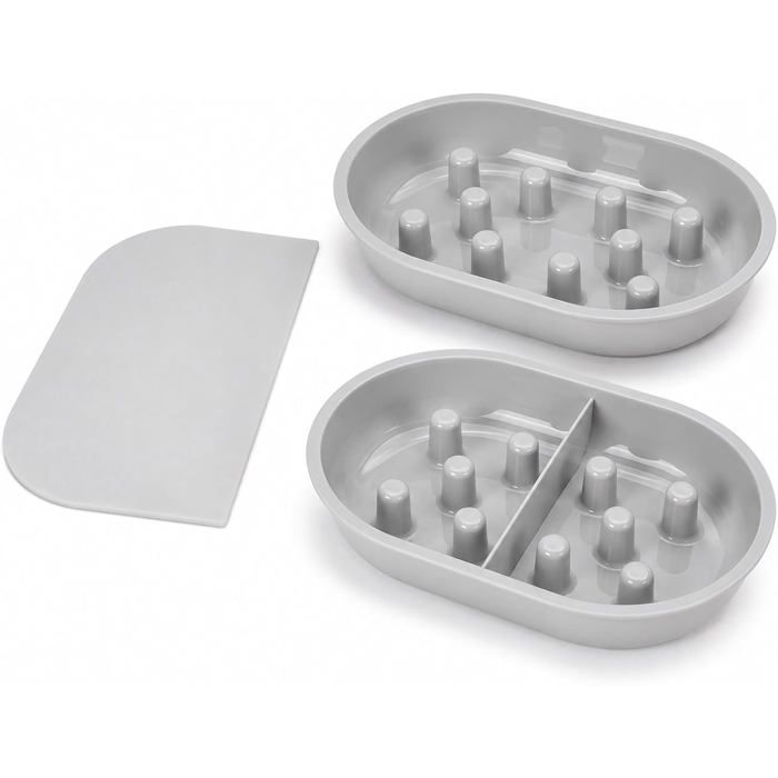 Set Anti-Glouton Pour Chat Compatible SureFeed 2 Bols Silicone Et Tapis Ralentit Les Repas Silicone Alimentaire Antidérapant Set Anti-Glouton Pour Chat Compatible SureFeed 2 Bols Silicone Et Tapis Ralentit Les Repas Silicone Alimentaire Antidérapant