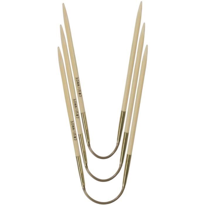 5 mm Circulaire Aiguilles à tricoter 43//65//80cm de long Différentes Tailles 1 mm