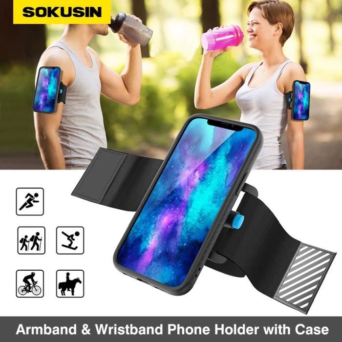 Coque IPhone Antichoc Avec Bracelet - Compatible IPhone 11 à 16 Pro Max - Matériau Cuir, Protection 360°, Charge Qi