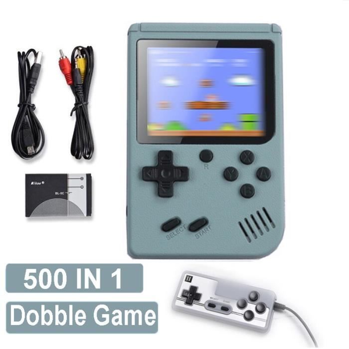 Mini console vidéo rétro portable - Vert - 500 jeux intégrés - Gamepad inclus - Jeux vidéo Mini console vidéo rétro portable - Vert - 500 jeux intégrés - Gamepad inclus - Jeux vidéo