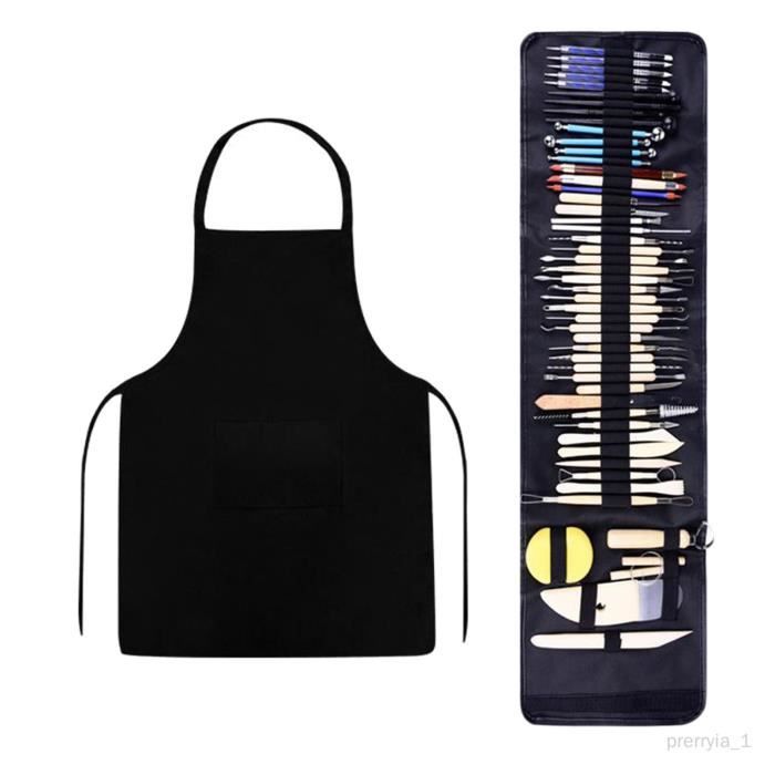 Poterie Clay Sculpture Outils 51 Pièces Double Face En Céramique Argile