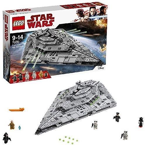 Jeu D Assemblage Lego Star Wars The Last Jedi 75190 First Order Star Destroyer Toy LUUTP Cdiscount Jeux Jouets
