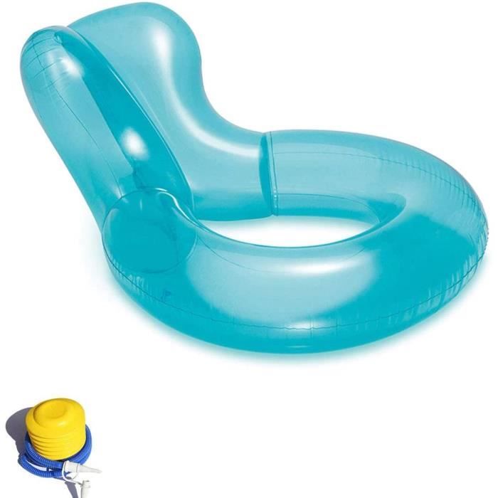 Hamac Gonflable Flottant pour Piscine Fauteuil Gonflable Piscine Bouee