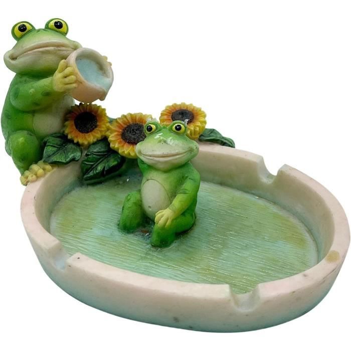 PRETYZOOM Poubelle mignonne en forme de grenouille avec couvercle - Corbeille à papier Kawaii à PRETYZOOM Poubelle mignonne en forme de grenouille avec couvercle - Corbeille à papier Kawaii à