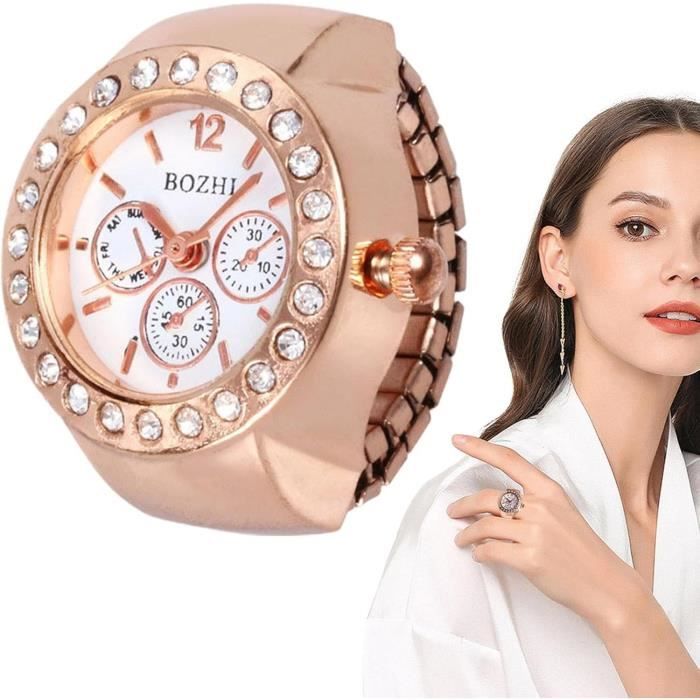 Montre-Bague GALPADA - Horloge Anneau Doigt Étanche Homme Femme