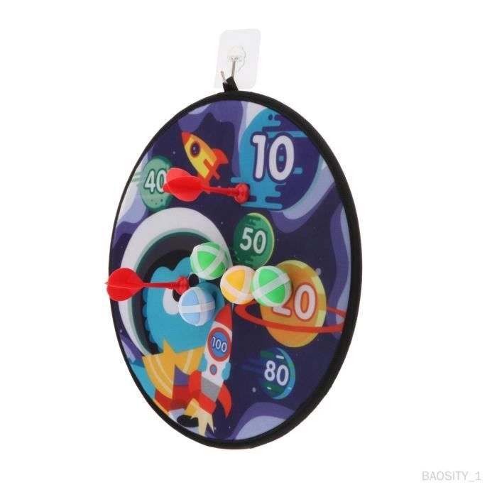 DQMOON 76cm Dinosaure Jouet pour 3-9 Ans, Cible Sûr Enfants de Fléchettes Velcro Dinosaure avec