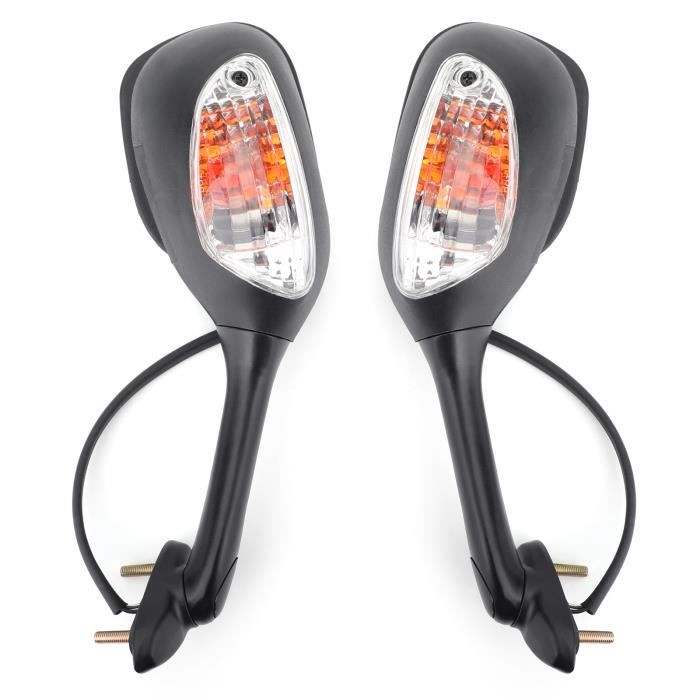 Rétroviseurs avec Clignotants Pour Moto Suzuki GSXR 1000 GSXR 600 750 Rétroviseurs avec Clignotants Pour Moto Suzuki GSXR 1000 GSXR 600 750