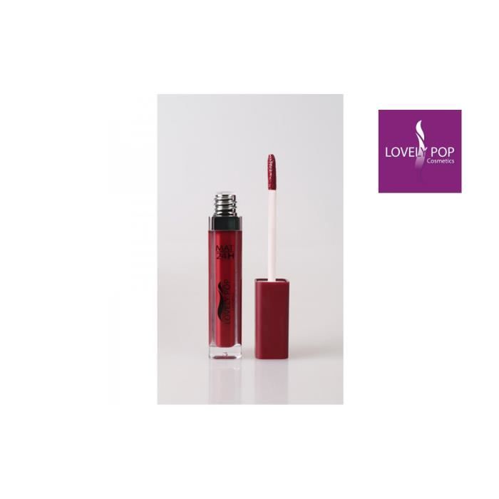 Rouge à Lèvres Liquide Mat 24h N05 Rouge Carmin Lovely