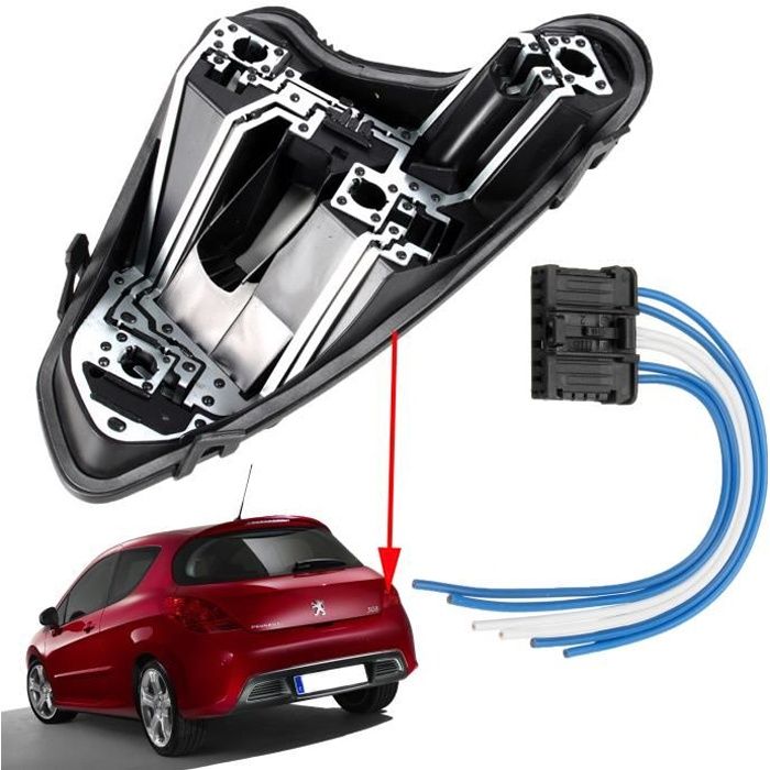 Platine Feux Arrière Pour Renault Clio 2 Phase 2 (2001-2006) – Avec Connectique, Neuf
