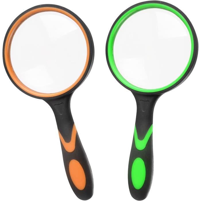 Lunettes Loupe Mains Libres 300% - 2 Pièces Avec étuis Et Lingettes - Pour Porteurs De Lunettes, Anti Lumière Bleue - 4