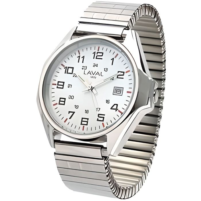 Montre homme blanche deals