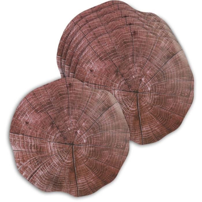 Set De Table Imitation Bois Achat Vente Pas Cher