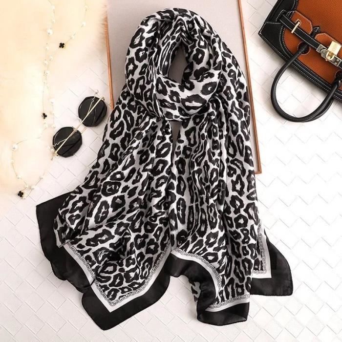 Marque de luxe Foulard En Soie Femmes D t Femelle Foulards Dames