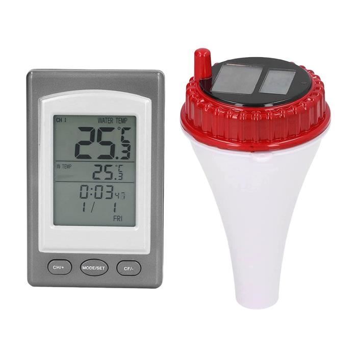 Thermomètre De Piscine Sans Fil, Kits De Test De Bassin