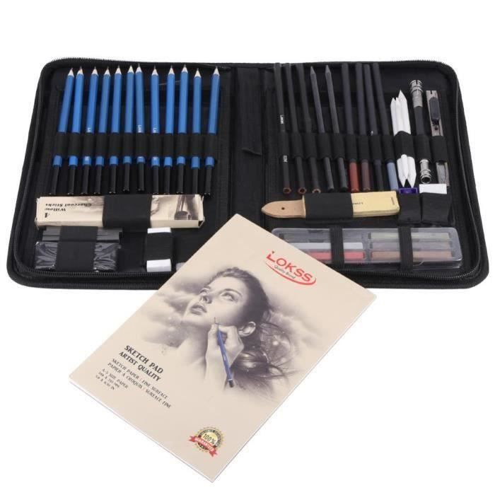 Kit De Crayons De Dessin Croquis Dessin Avec Sac Inclus Gomme Outils Pour Dessiner Esquisse Set Art Achat Vente Kit De Dessin Kit De Crayons De Dessin Croqu Cdiscount