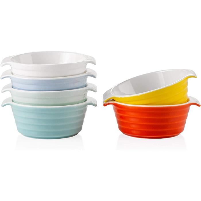 Moule a Soufflé: Individuel, Porcelaine, Ramequin Emile Henry, plat