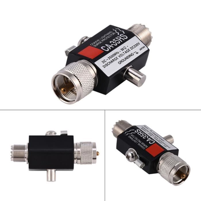 Parafoudre coaxial S-UHF : mâle/femelle
