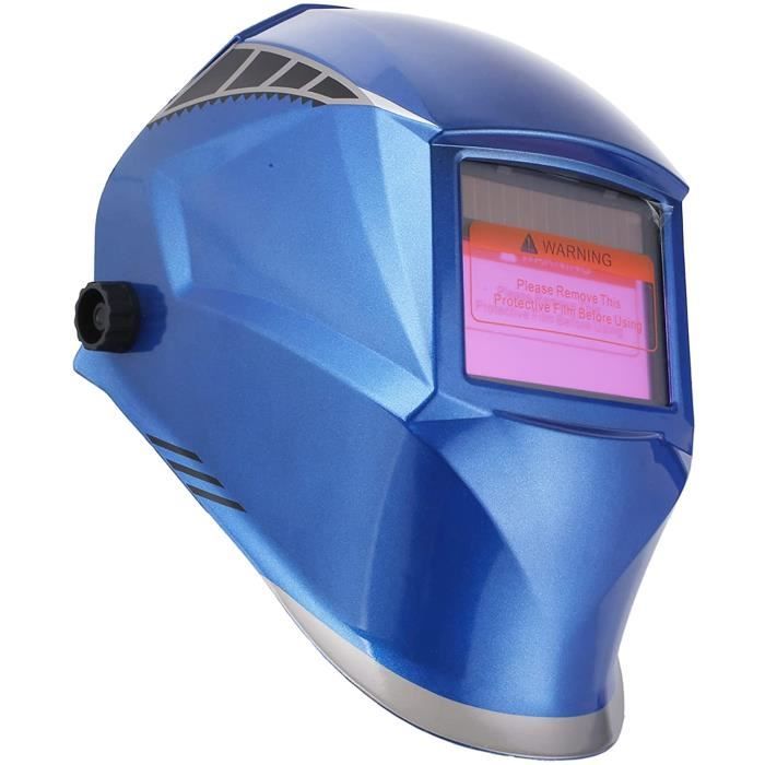 Arc Soudure Photoélectrique Variable Automatique Masque Soudage Soudage Écran de Protection Protection du Travail Masque de Soudeur Grand Champ de Vision 
