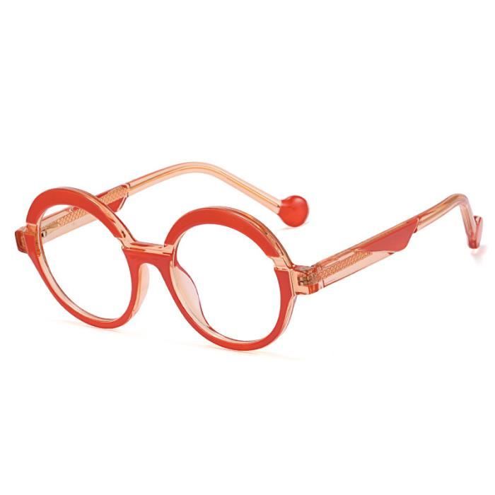 Lunettes rondes colorées on sale