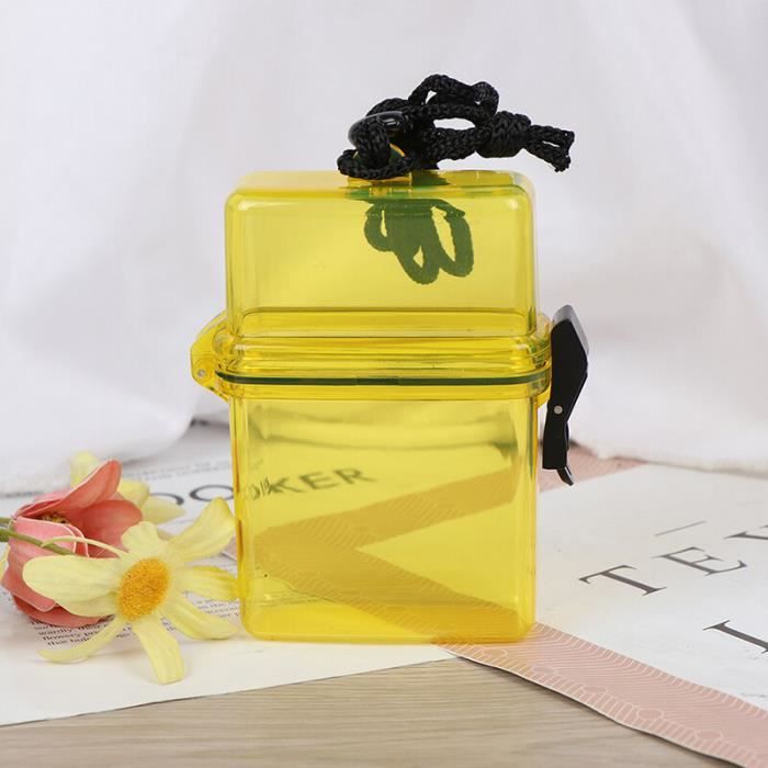Boîte étanche Keenso - 11x9.5x3 Cm - Transparente - Avec Corde - Pour Téléphone, Appareil Photo