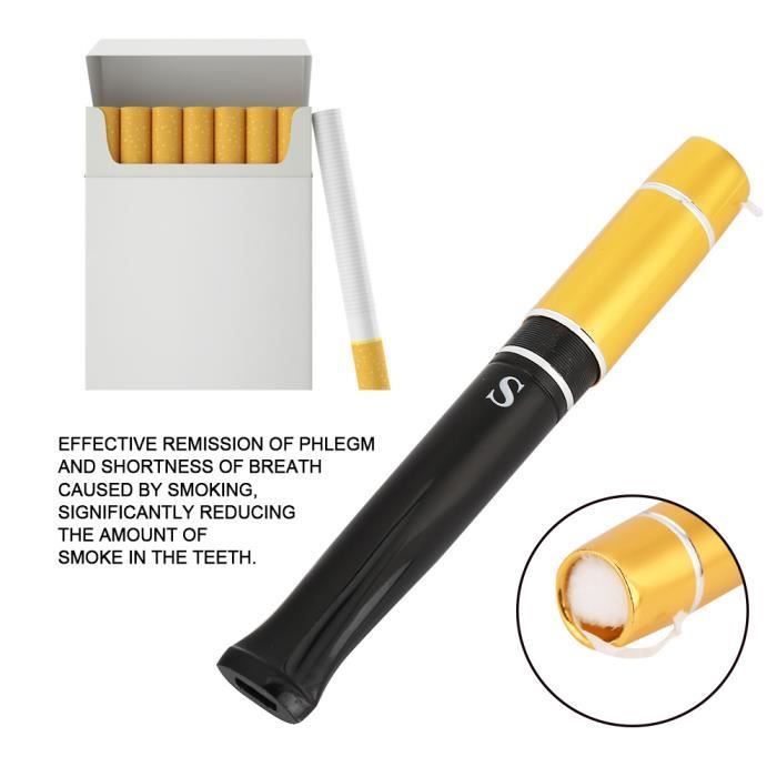 5pcs Filtre Porte-Cigarette Portable RéUtilisable Filtre à Goudron de Fumée  Porte-Cigarette pour Hommes Filtre Porte-Cigarette Filtre à Goudron de  Fumée Porte-Cigarette : : Mode