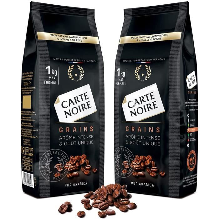 Carte Noire Café Grains - 2kg Classique (2 paquets de 1kg) - Cdiscount Au  quotidien