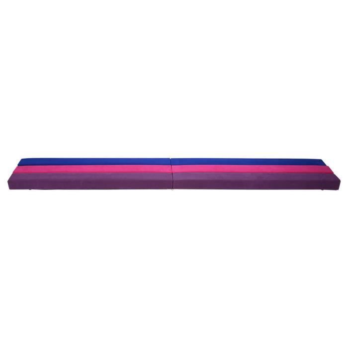 HOMCOM Barre fxe de gymnastque pour enfants plante hauteur réglable de 88 à 128 cm vert
