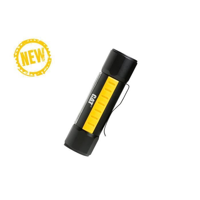 Lampe torche - CAT - CT3410 - 275 Lumens - Jaune/Noir - Base aimantée