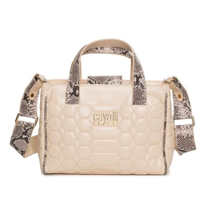 Sac à Main CAVALLI CLASS En Cuir Jaune - Style Bandoulière - Taille Mini - Neuf Avec étiquettes