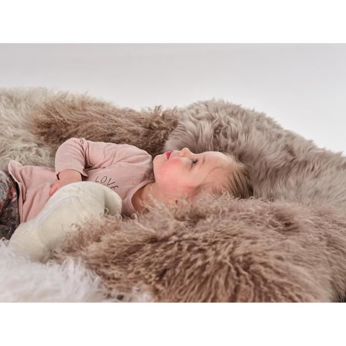 Housses De Siège Auto Fausse Peau D'Agneau (Lot De 2) - Beige - Confort Chaud Et Antidérapant - Universel