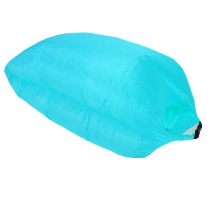 Canapé Gonflable Portable Xlabor | Imperméable, Léger (0,7 Kg) | Pour Camping, Plage, Parc | Capacité 150 Kg | Vert