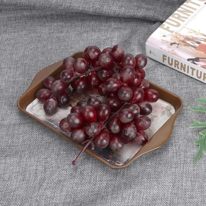 Assiette à Collation Sur Pied En Fer Doré - Plateau De Service 18,5x18,5x12,5 Cm - Pour Fruits, Bonbons, Mariages, Fêtes