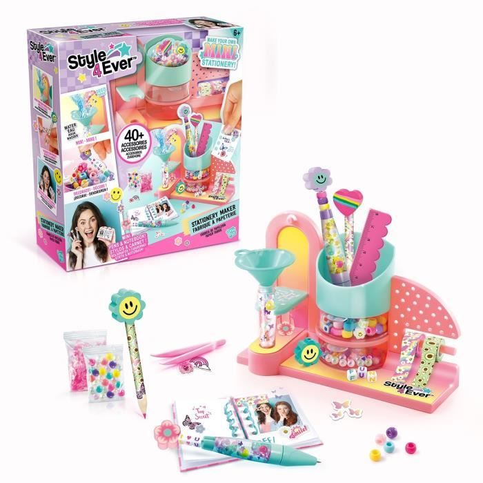 Jeu Créatif Canal Toys Style 4 Ever Mini Fabrique à Papeterie – Personnalise Carnets et Décos - vue 2