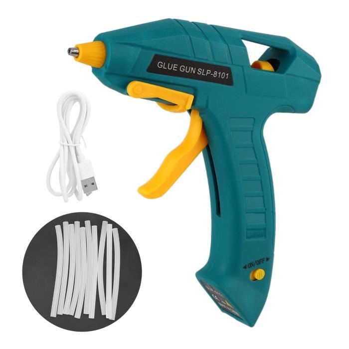 EJ.life Pistolet à colle thermofusible Colle sans fil, colle ...