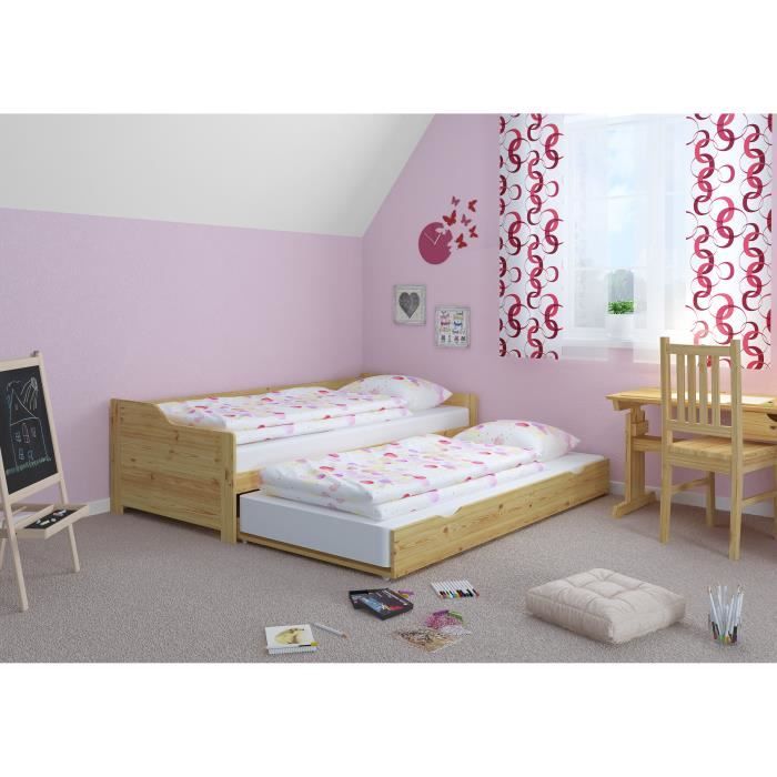 Lit Tiroir Couchage Achat Vente Pas Cher