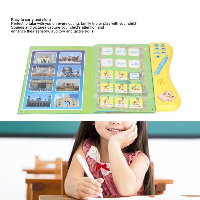 GAR Livre audio arabe pour enfants livre d'apprentissage électronique  interactif jouet éducatif amusant jeu cadeau table verte - Cdiscount Jeux -  Jouets